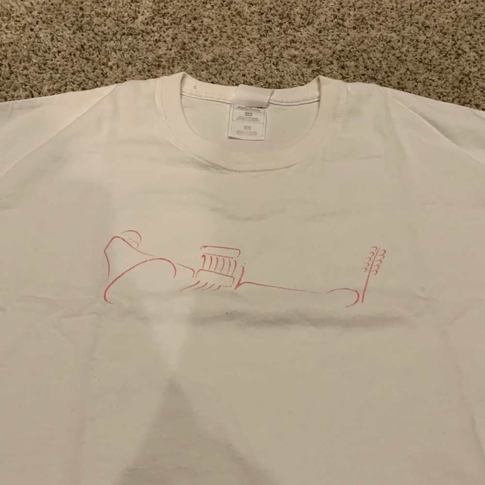 Vintage drag race shirt
